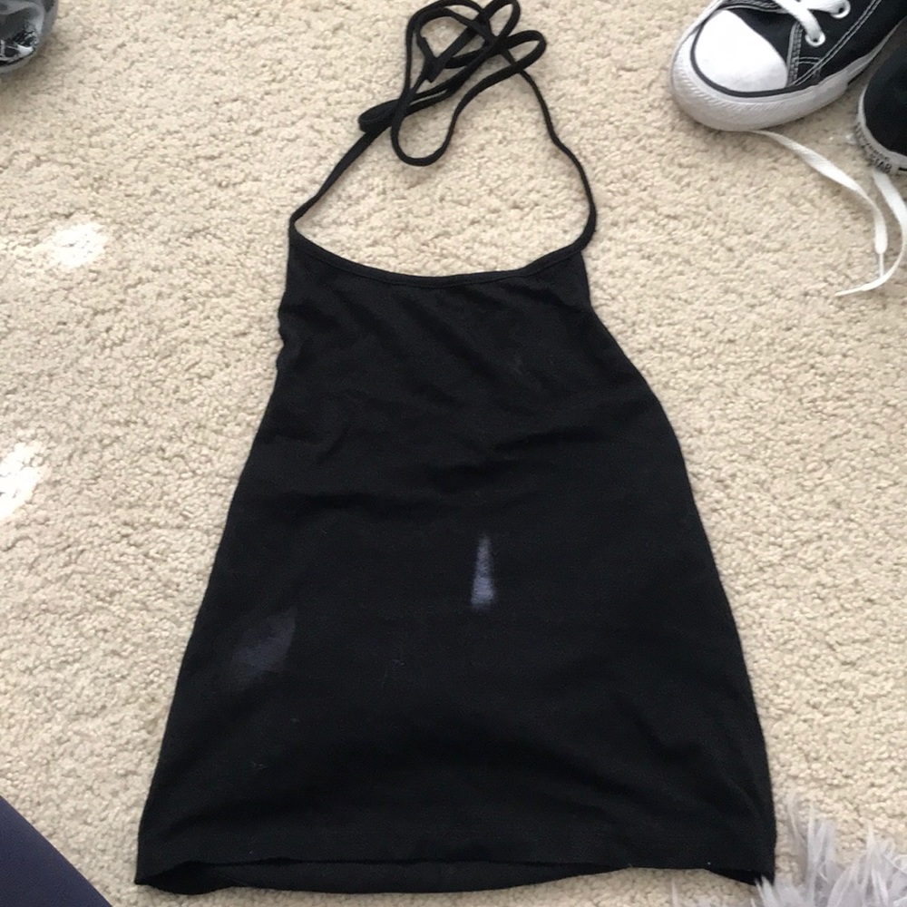 Halter crop top